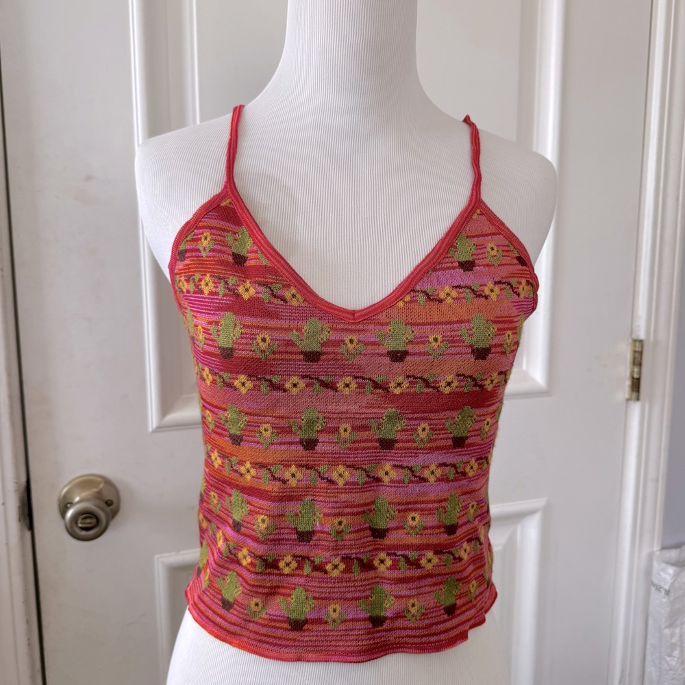 Zara Knit Cactus Tank